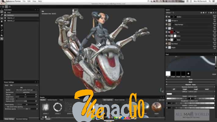 instal the last version for mac Adobe Substance 3D Painter
